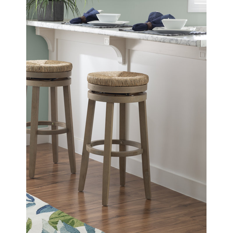 Tabouret de bar et de comptoir Granville, Tabouret de bar (siège d'une hauteur de 31,5 po), Naturel