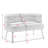 Demetrius  50'' Upholstered Loveseat-1442794635