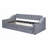 Twin Size Upholstered Daybed With Storage Armrests And USB Port-962774460
