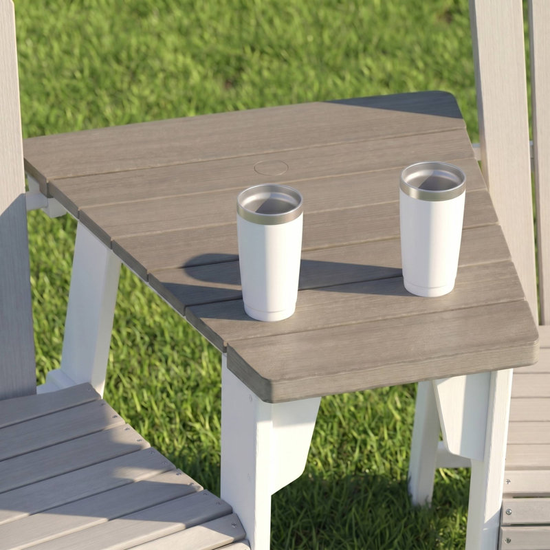 Table de bout Adirondack, Grey
