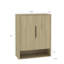 Armoire de rangement pour chaussures élégante en bois avec tablettes réglables pour le salon