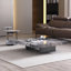 Stylish Marble Coffee Table With Sunken Storage Tray
