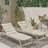 Adjustable Chaise Lounge Of 2 In Grey Crafted From Wood And Metal Enhancements 2 With Ergonomic Design-890515633