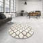 Tapis contemporain gris / crème-1487885358