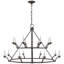 Ralph Lauren Robertson 16 Light Chandelier