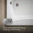 Mariposa 60" x 36" Soaking Bathtub-2378159