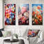 «Meadow Prairie Primrose», 3 pièces sur toile-42966860-42966861