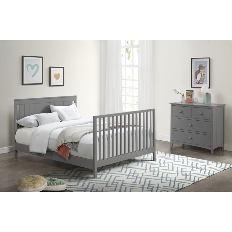 Ensemble de conversion pour lit double Latium, Gris colombe
