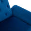 Chaise d'appoint avec accoudoirs et dossier réglables-91933822