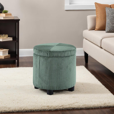 Cory Corduroy Storage Ottoman