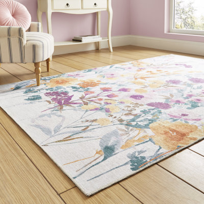 Catherine Lansfield Floral Area Rug