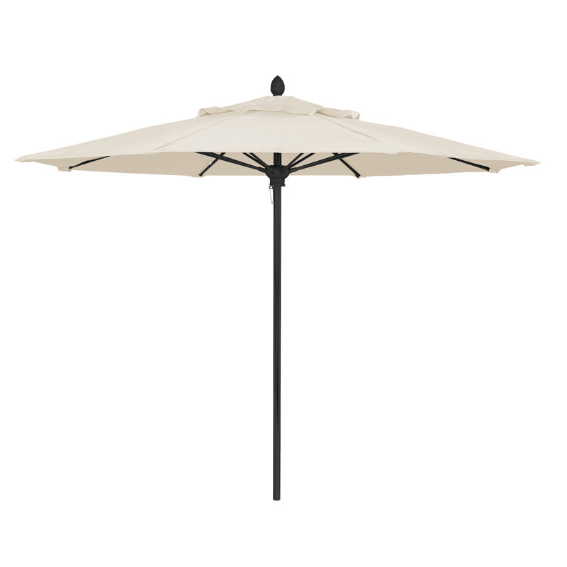 Parasol de marché 8 pi Prestige, Sunbrella® naturel, Terra