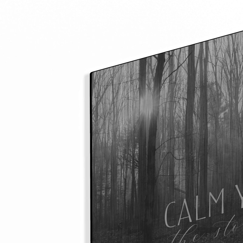«Calm Yourself» par Lori Deiter, Met «Calm Yourself» par Lori Deiter, H 12 po x l 16 po