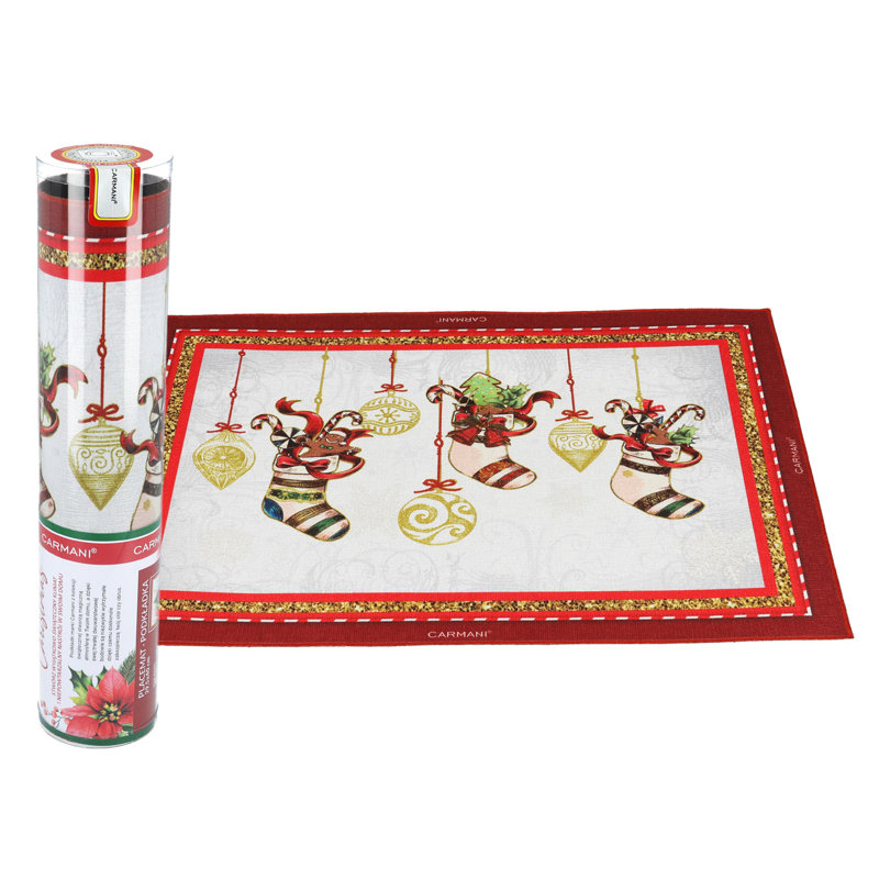 Polyester Abstract Rectangle Placemat