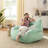 Bean Bag Sofa Chair With Side Pocket, Lazy Sofa-114219453