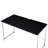 Rectangular Desk With Metal Frame