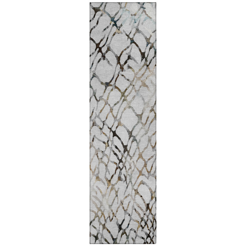 Khiri Abstract Rug, Runner 2'3" x 7'6"
