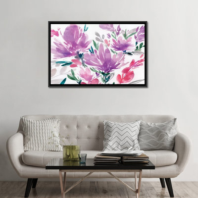 «Purplici» par Isabelle Z - impression sur toile tendue
