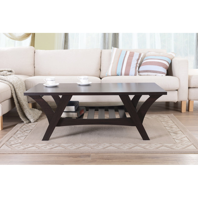 Four Leg Coffee Table with Storage