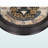 Matteo Transitional Round Gear Mechanism Wall Clock in Brown
