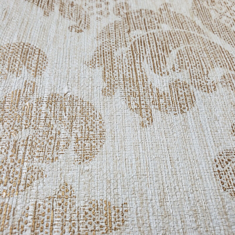 Papier peint en toile de ramie Hanifah