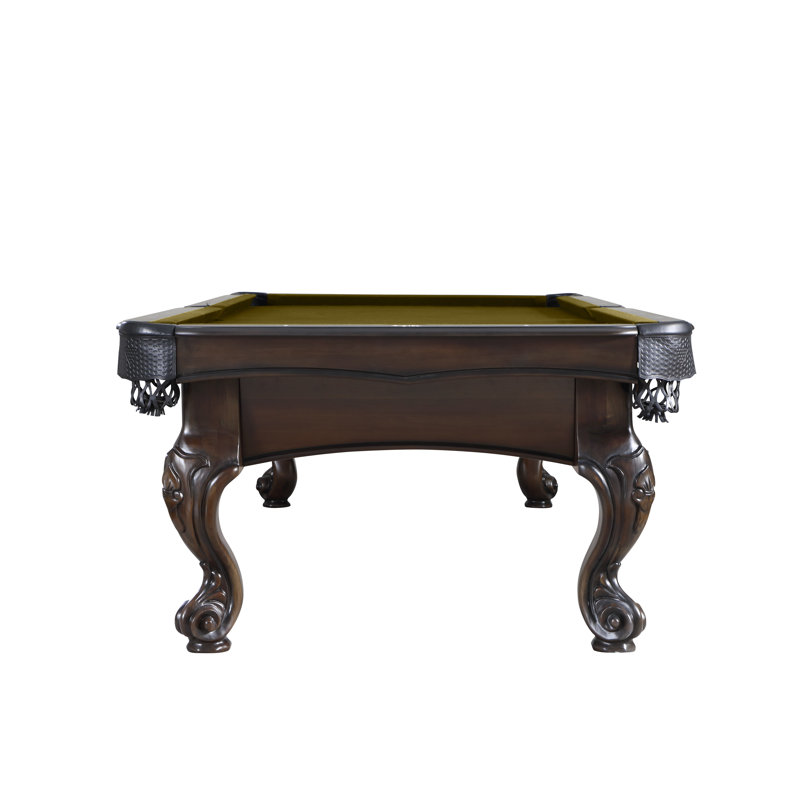 Wheaton Slate Pool Table with Professional Installation Included, Yes, Olive