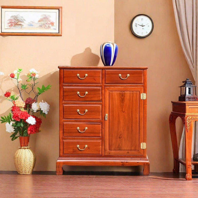 Rosewood Multi-Drawer Sideboard