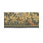 Hand-Knotted High-Quality Cream and Green Area Rug