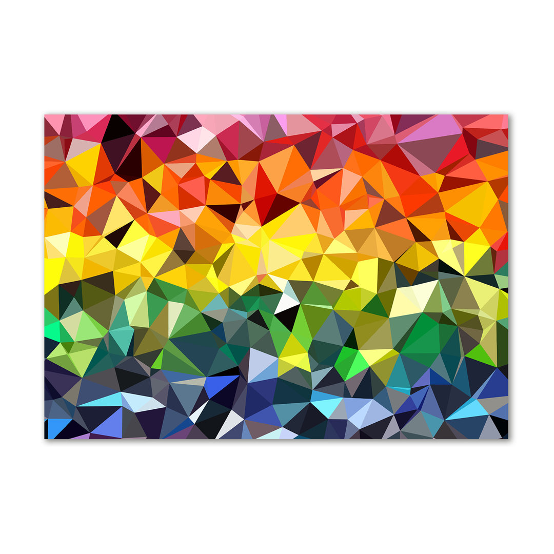 Geometric Background - Wrapped Canvas Print
