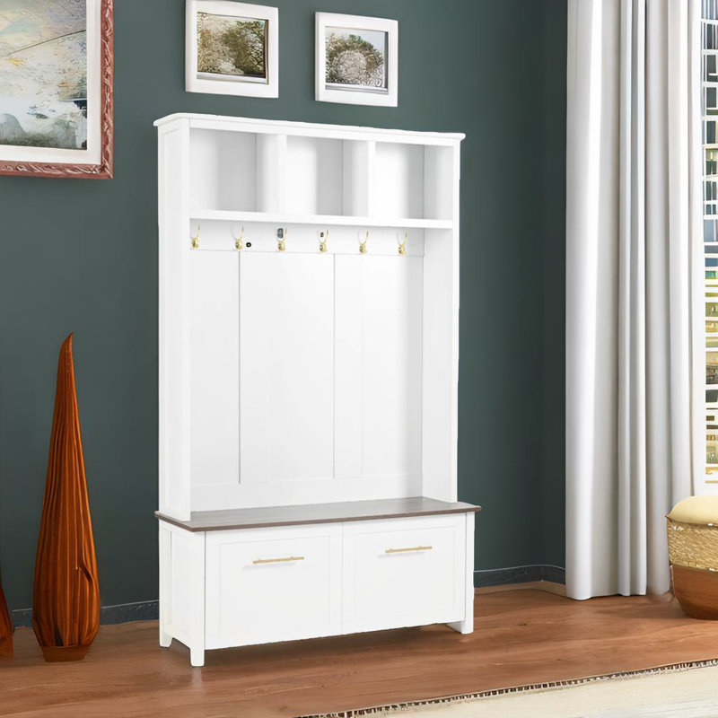 Versatile 4-in-1 Hall Tree