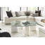 Harper Glass Cocktail Table
