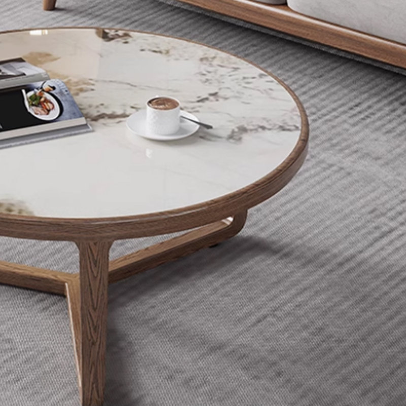 Ensemble de tables basses Design Sense Rock Plate, Gris