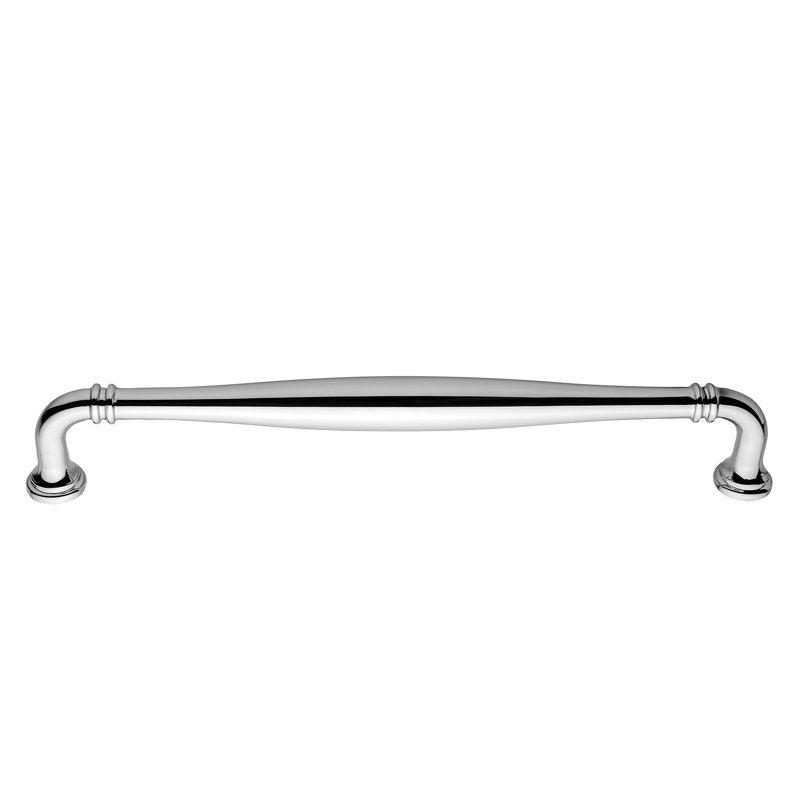 Poignée barre Paris en nickel poli 8 po Paris, Nickel poli, 8"