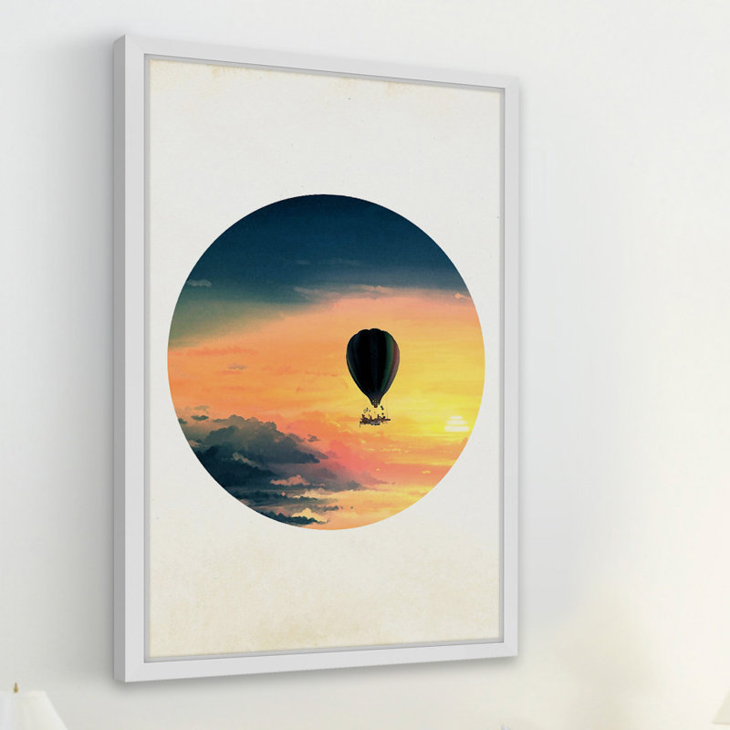 Single Picture Frame Painting, 61cm H x 41cm W x 3.81cm D