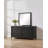 Waterfall Solid Wood 65'' W 6 - Drawer Dresser
