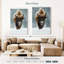 Impression sur toile Winter Buffalo-92494249