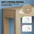 Modern Narrow Console Table with Anti-Tip Hardware