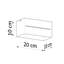 LOBO Aluminium Flush Mount-880143296-880143302-880143303