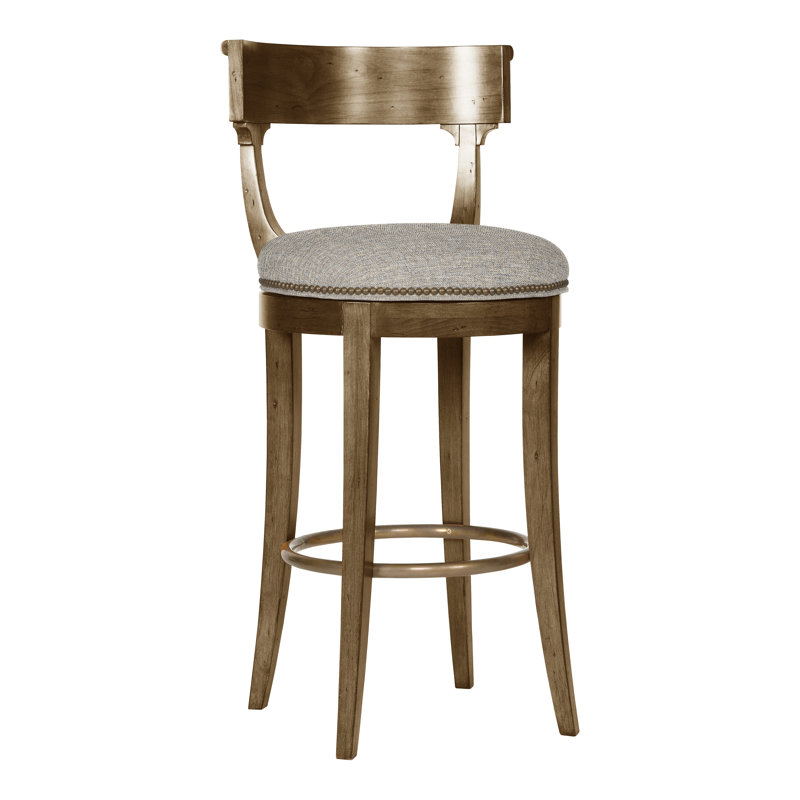 Miles 41" Bar Stool, Impala Storm, Hampton, No