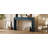 Entryway Table With  Grain Finish, Console Table With Fluted Design, Oval Top And 2 Drawers For Entryway And Living Room-928226124