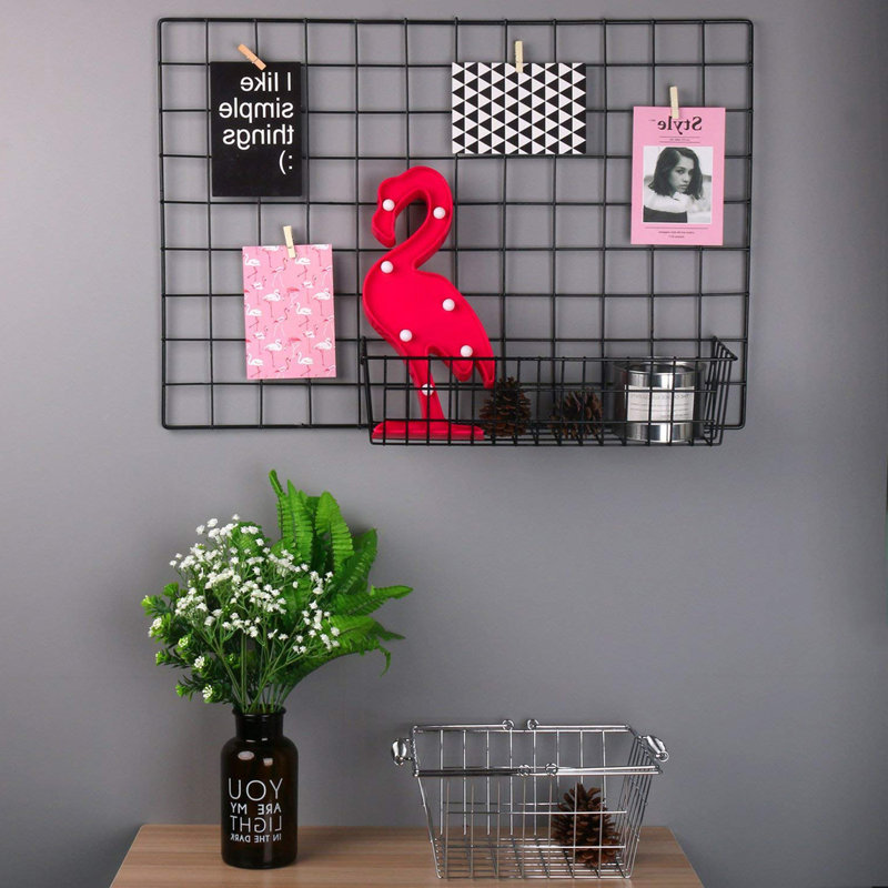 Élégant accessoire mural décoratif en métal, finition noire, 15,0 x 5,1 x 6,3 pouces | Fabrication 100% durable en métal | Parfait pour la décoration intérieure, l'esthétique moderne et la décoration murale unique pour toute pièce