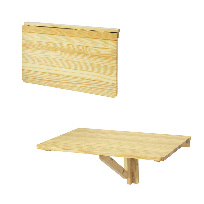 Cyrus 60cm Solid Wood Rectangular Folding Table