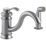Fairfax Single Hole Kitchen Sink Faucet with 9" Spout