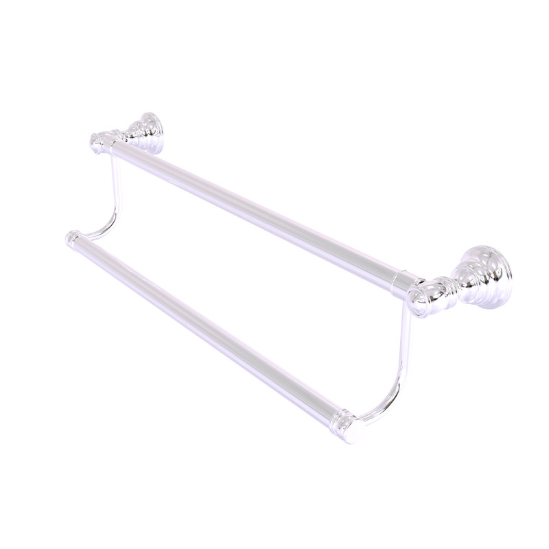 Double barre à serviettes murale 24 "Freyja, Chrome poli