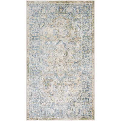 Janiaha Washable Oriental Indoor Rug