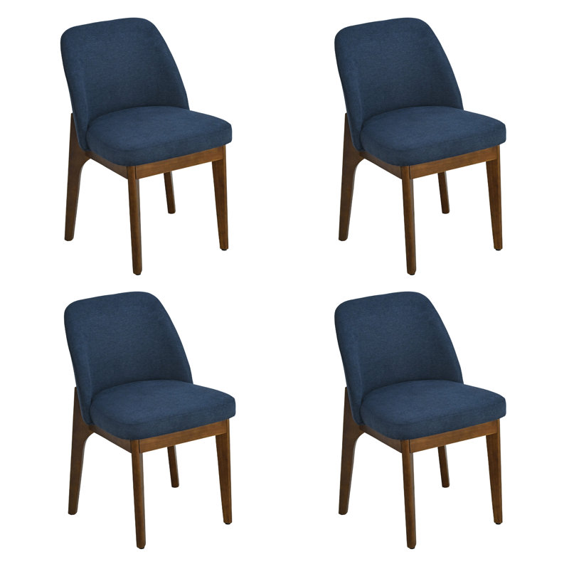 Ensemble de chaises de salle à manger 19,5 po Bason, 4, Bleu