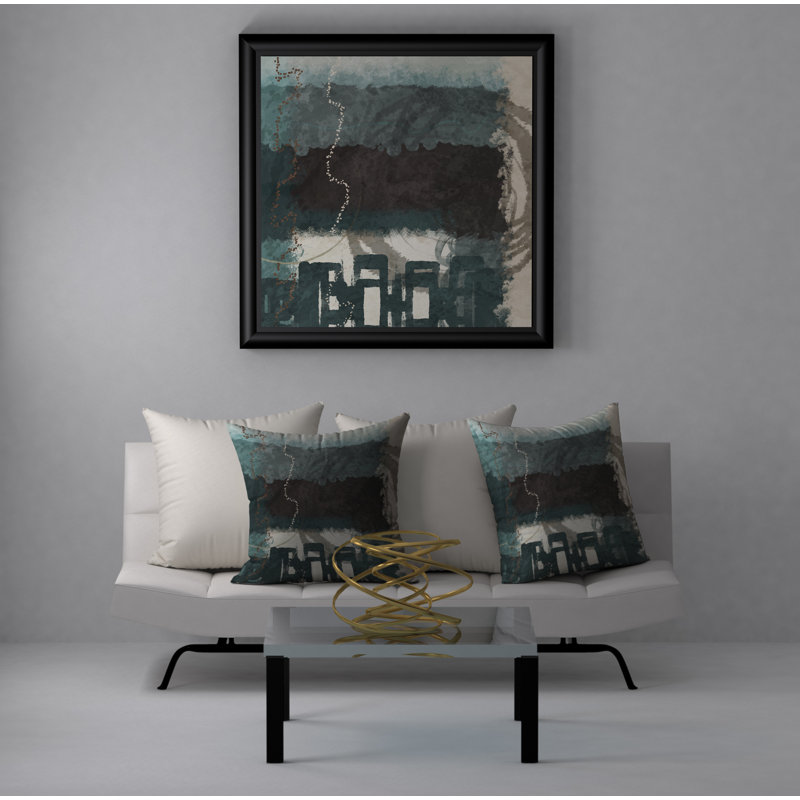 Housse de coussin carrée flip Prize, 20 po X 20 po
