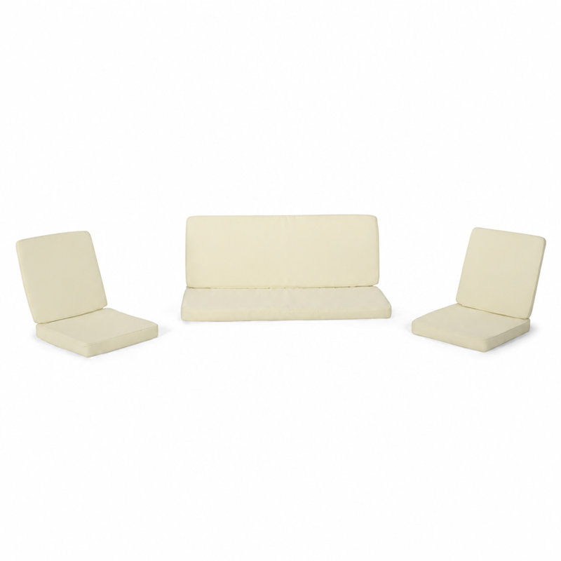 Modern CLUB CHAIR & LOVESEAT CUSHION SET, Navy