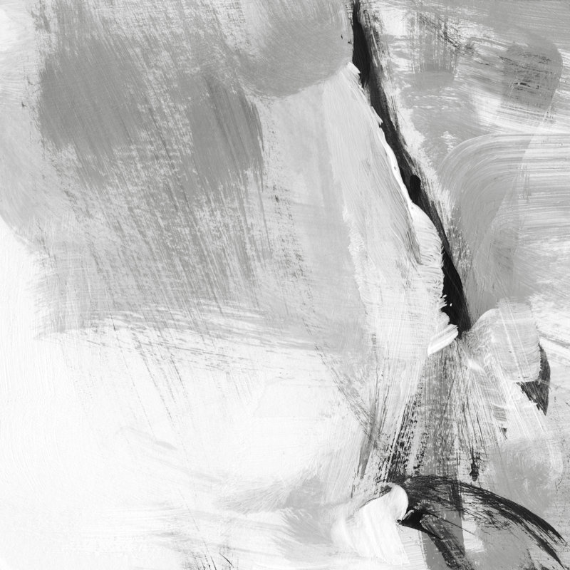 Soft Grey III by Christina Long - Wrapped Canvas Painting, 51cm H x 51cm W x 3.8cm D