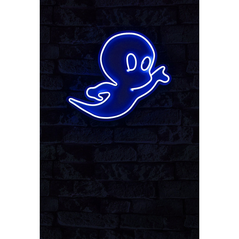 Enseigne lumineuse à DEL 15 po Kaydree, Bleu